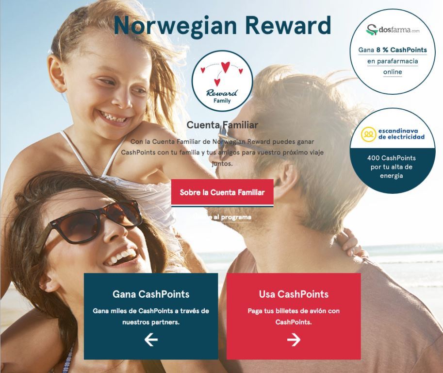 Ventajas Norwegian Reward